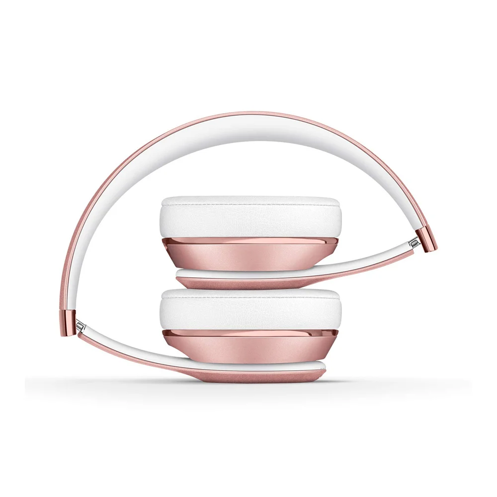 Beats Solo3 Wireless On-Ear Headphones, Apple W1 Headphone Chip - Rose Gold - Image 3