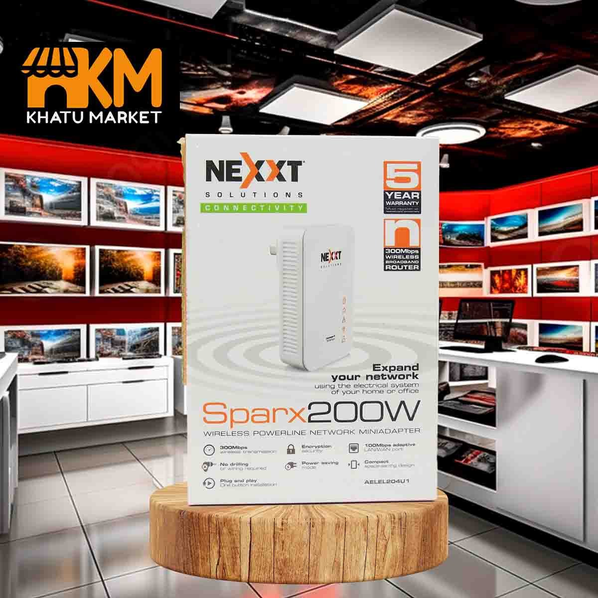 SPARX 200W - Adaptador Inalambrica por línea eléctrica